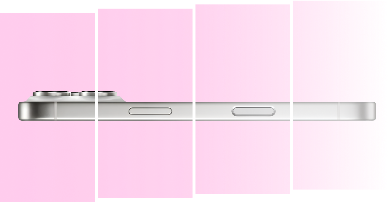 smartphone disloged in four colored pieces