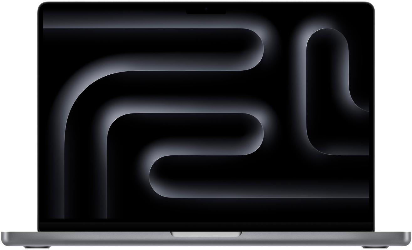 Apple MacBook Pro 14" (M3 8C CPU, 10C GPU, 2023) 8 ГБ, 512 ГБ SSD, "Серый космос", MTL73