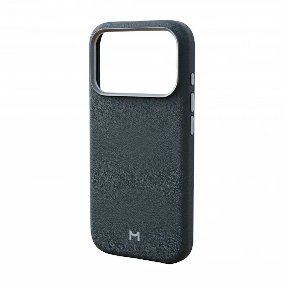 Чехол Magssory Eco-Leather Case для iPhone 17 Pro, с MagSafe, "Тёмная ночь"