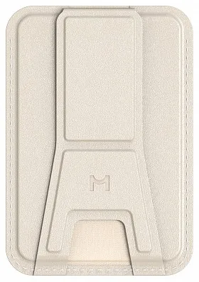 Кардхолдер Magssory Duo Magnetic Kickstand Wallet, с MagSafe, ACL011, Айвори