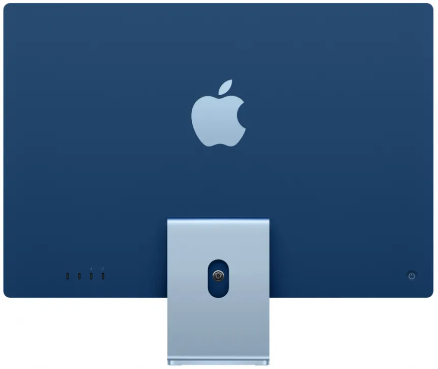 Apple iMac 24" Retina 4,5K, M1 (8C CPU, 7C GPU), 8 ГБ, 256 ГБ SSD, синий