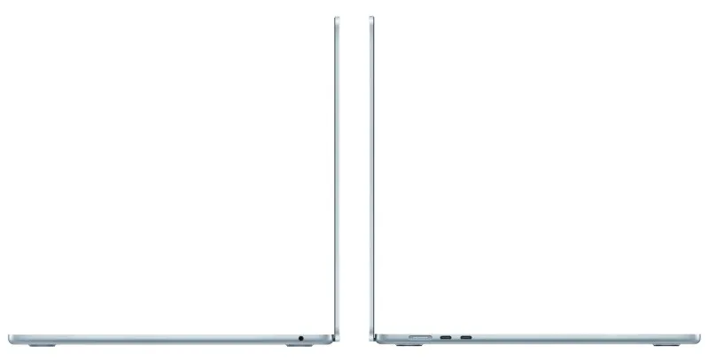 Apple MacBook Air 15" (M4 10C CPU, 10C GPU, 2025) 16 ГБ, 512 ГБ SSD, Небесно-голубой, MC7C4