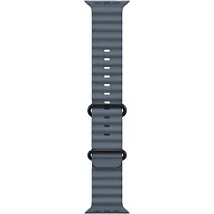 Apple Watch Ultra 3 GPS + Cellular, 49 мм, корпус из чёрного титана, ремешок Ocean «якорно-синего» цвета