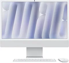 Apple iMac 24" Retina 4,5K, M4 (8C CPU, 8C GPU), 16 ГБ, 256 ГБ SSD, серебристый