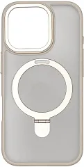 Чехол Breaking с MagSafe для iPhone 16 Pro, Бежевый