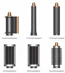Стайлер Dyson Airwrap Complete Long HS05, Copper/Nickel