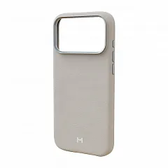 Чехол Magssory Eco-Leather Case для iPhone 17 Pro Max, с MagSafe, Айвори