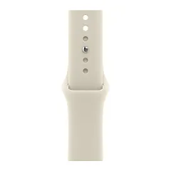 Apple Watch Series 12, 46 мм, корпус из алюминия цвета «светлое золото», спортивный ремешок песочного цвета