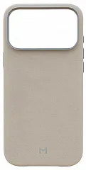 Чехол Magssory Eco-Leather Case для iPhone 17 Pro, с MagSafe, Айвори