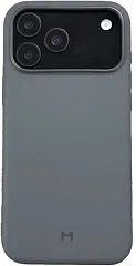 Чехол Magssory для iPhone 17 Pro, силикон, с MagSafe, Серый