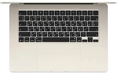 Apple MacBook Air 15" (M3 8C CPU, 10C GPU, 2024) 8 ГБ, 256 ГБ SSD, "Сияющая звезда", MRYR3