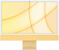 Apple iMac 24" Retina 4,5K, M1 (8C CPU, 8C GPU), 8 ГБ, 256 ГБ SSD, жёлтый