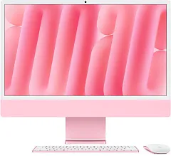 Apple iMac 24" Retina 4,5K, M4 (10C CPU, 10C GPU), 16 ГБ, 256 ГБ SSD, розовый